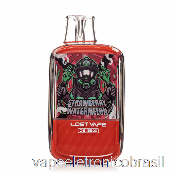 Vape Recarregável Vape Perdido Ob5500 Descartável Morango Melancia